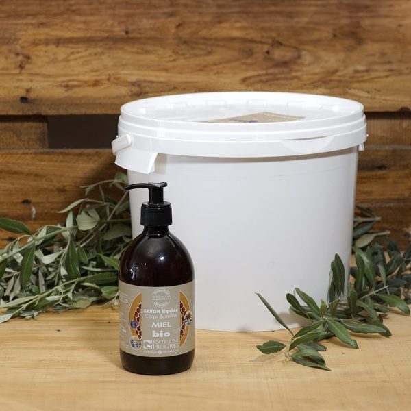 Savon liquide miel 500 ml - 10 L