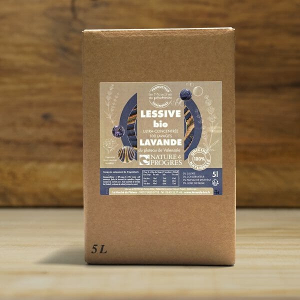 Lessive lavande bio 5 L